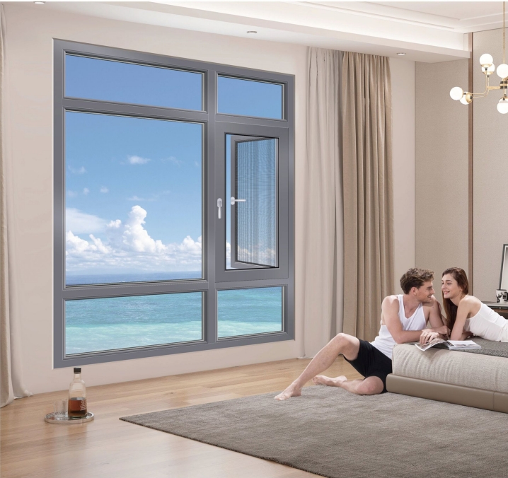 WJM88系統(tǒng)內(nèi)外平框雙內(nèi)開窗系列